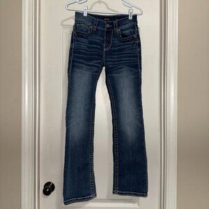 Buckle Black Fit No 3 Bootcut Jeans Mens 27S Dark wash